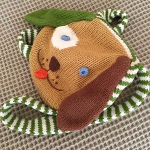 Blabla Kids Hand Knit Puppy Dog Backpack